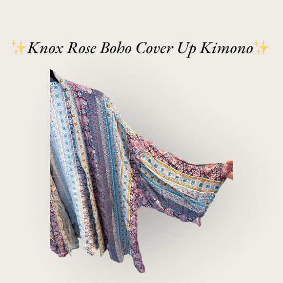 ✨Knox Rose Boho Cover Up‎ Kimono. Size XL/XXL✨ - Picture 10 of 11